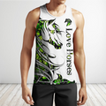 Horse Camo Pattern 3D All Over Printed Shirts Pi050501S3-Apparel-TA-Tank Top-S-Vibe Cosy™