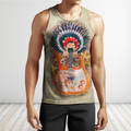 Guitar Native American Over Printed Shirts For Men and Women Pi08082006