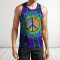 Colorful Peace Hippie Hoodie For Men And Women TQH201001