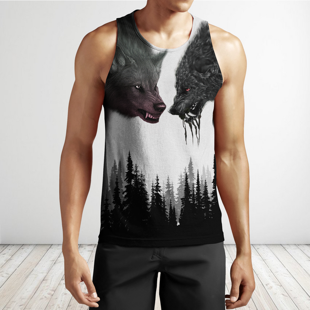 Wolf 3D All Over Printed Hoodie For Men and Women MH2410202ST