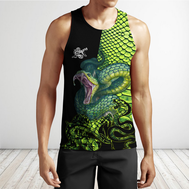 Snake 3D All Over Printed Unisex Shirt