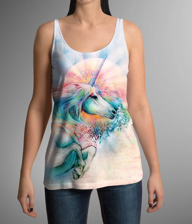 Beautiful Horse 3D All Over Printed shirt for Men and Women Pi060104-Apparel-NNK-Tank Top-S-Vibe Cosy™