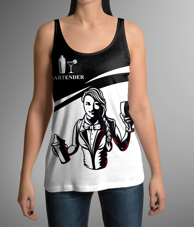 Bartender World 3D All Over Printed Differences Between Types Of World Shirts and Shorts Pi130102G PL-Apparel-PL8386-Tanktop-S-Vibe Cosy™