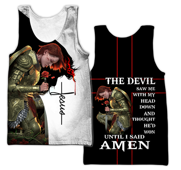 The Devil Saw Me With The Head Down 3D All Over Printed Shirts For Men and Women Pi250504