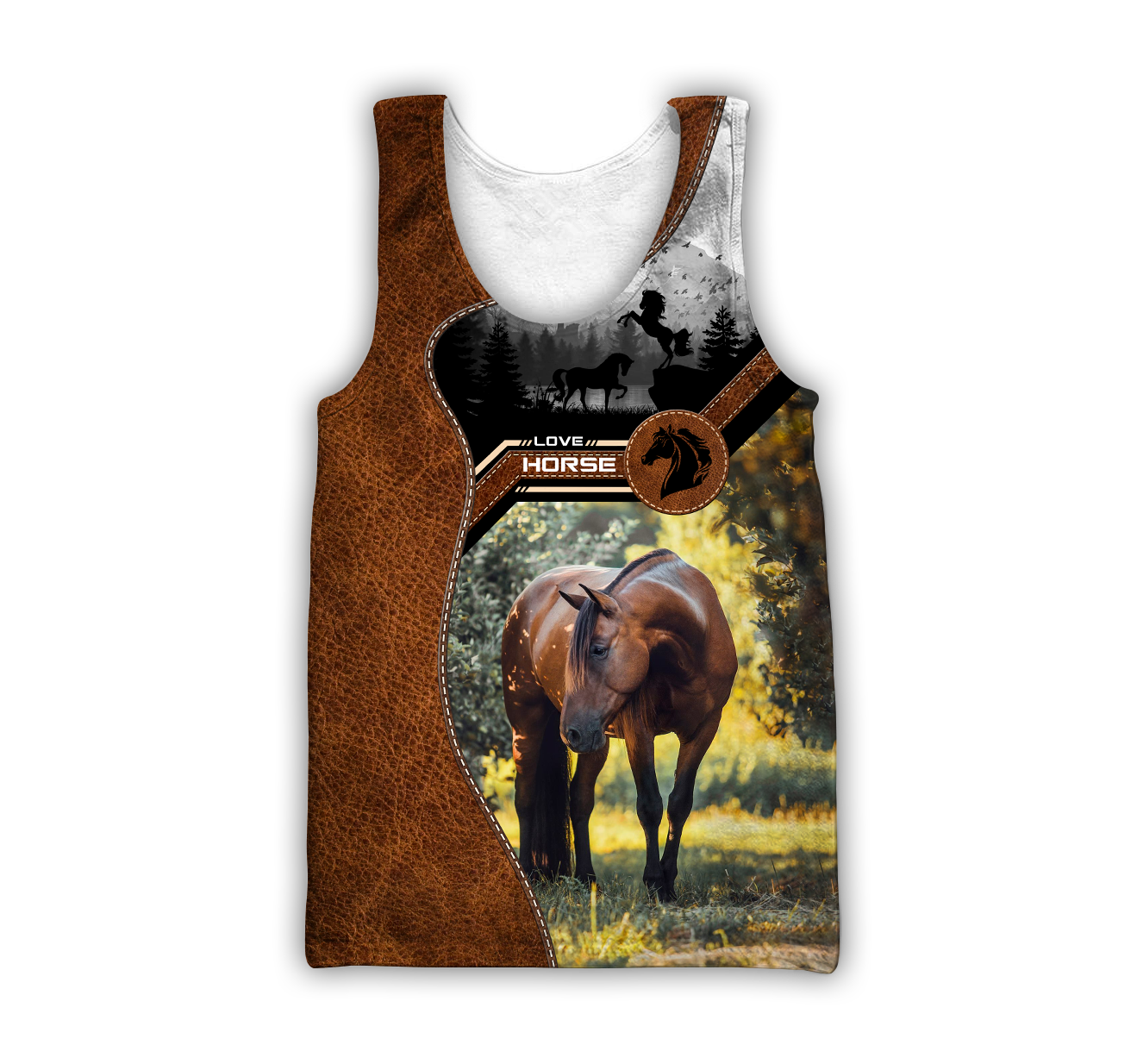 Love Horse 3D All Over Printed Shirts For Men and Women TA08312004