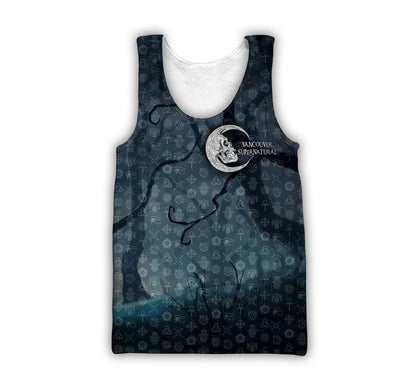 Vancouver Supernatural Ghost Hunting Teams 3D all over printed for men and women TR0705201-Apparel-Huyencass-Tank Top-S-Vibe Cosy™