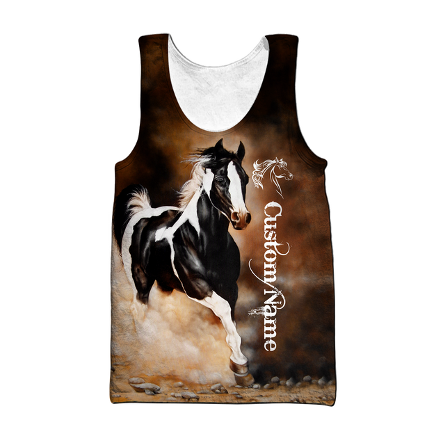 Love Horse Custom Name 3D All Over Printed Shirts TA10032001