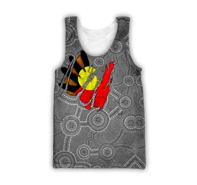 Aboriginal Australia In my heart Indigenous Painting Art 3D shirts