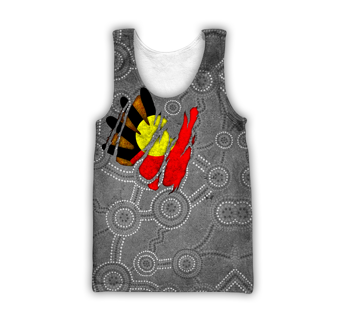 Aboriginal Australia In my heart 3D printed summer shirts