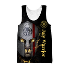 July Spartan Lion Warrior 3D All Over Printed Unisex Shirts
