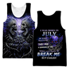 July Guy Skull 3D All Over Printed Shirts Pi24102007ST