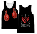 Boxing 3D All Over Printed Unisex Shirt