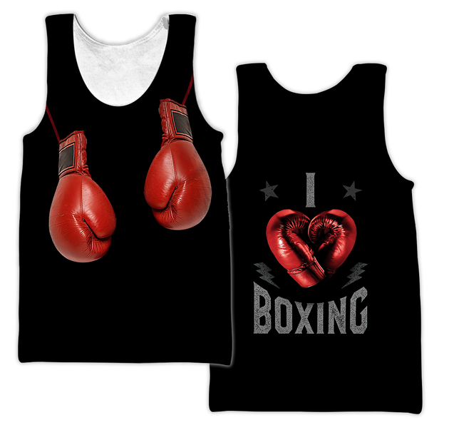 Boxing 3D All Over Printed Unisex Shirt