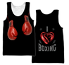 Boxing 3D All Over Printed Unisex Shirt