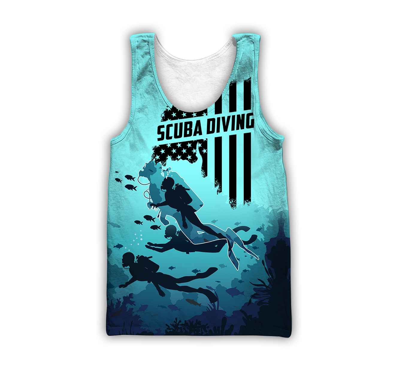 America Scuba Diving Unisex Shirts