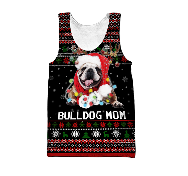 Bulldog mom 3D hoodie shirt for men and women NDD10192004