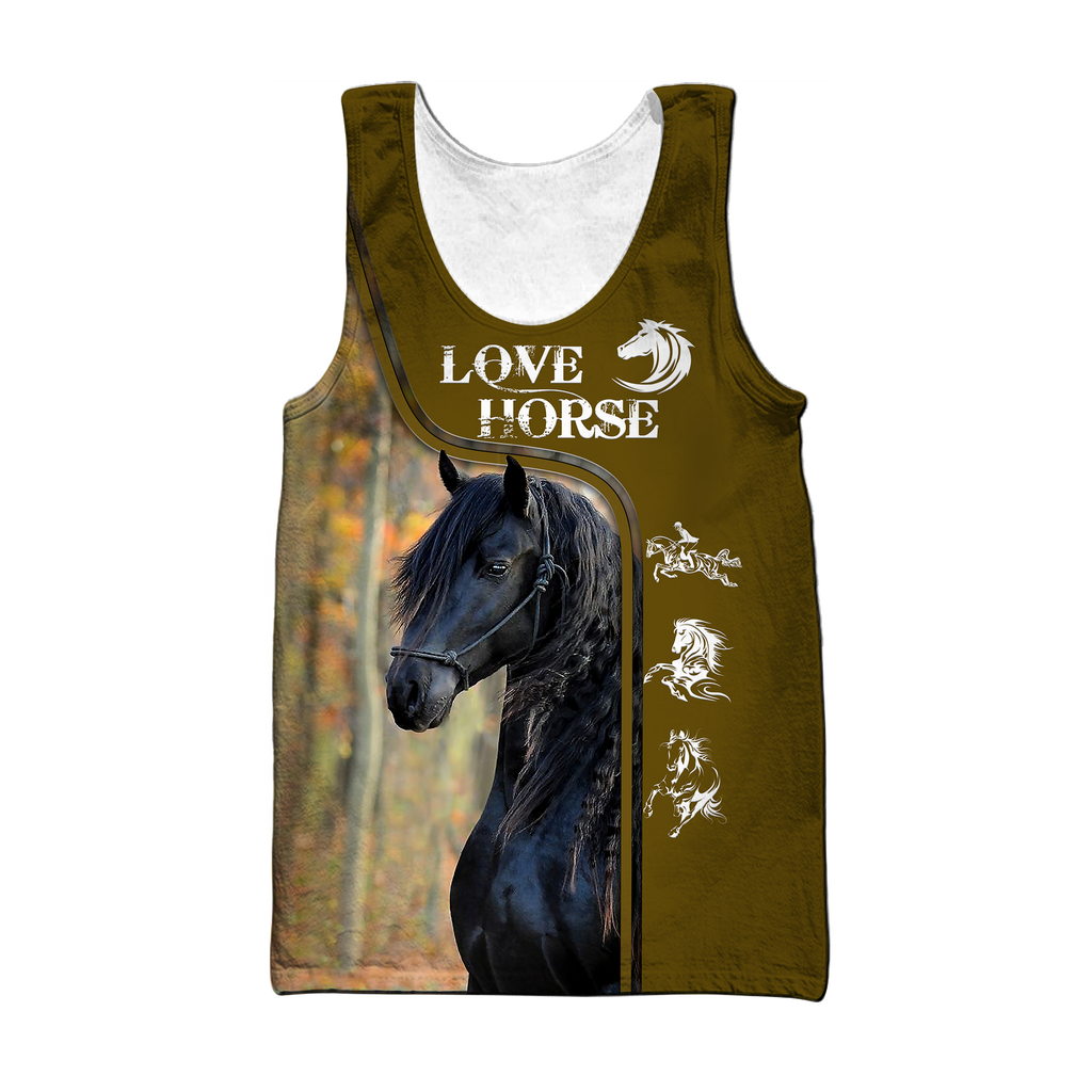 Love Horse 3D All Over Printed Shirts For Men and Women Pi112050