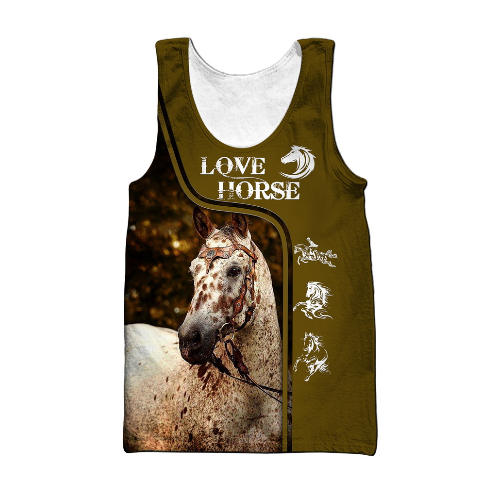 Love Horse 3D All Over Printed Shirts For Men and Women Pi112051