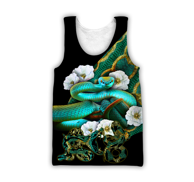 Snake 3D All Over Printed Unisex Shirt