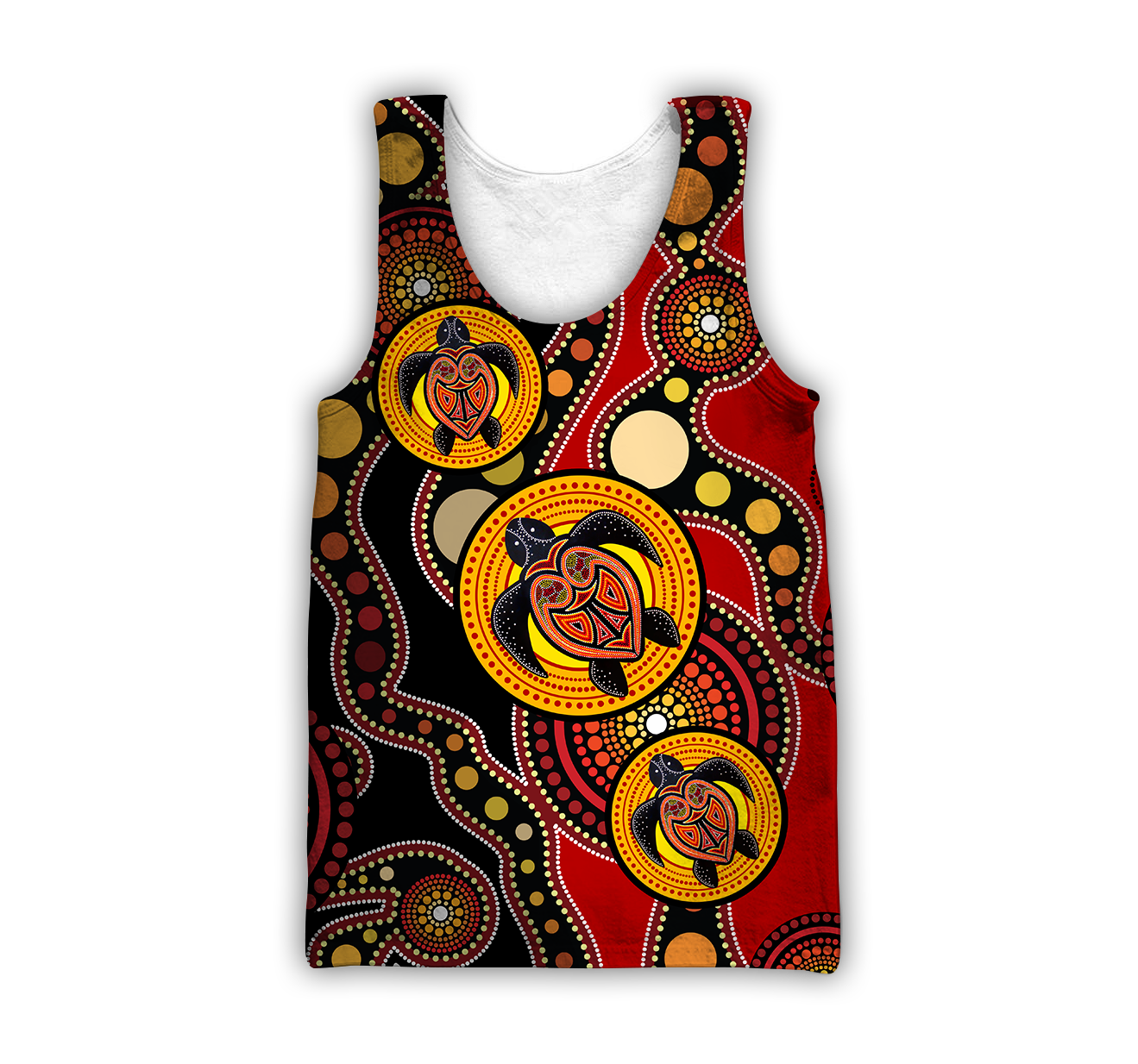 Aboriginal Australia Indigenous Turtles Painting Art shirts for men and women TR2606202S