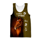Love Horse 3D All Over Printed Shirts For Men and Women Pi112052