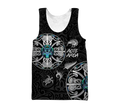 Aotearoa Maori manaia 3d all over printed shirt and short for man and women MH270620-Apparel-PL8386-Tank top-S-Vibe Cosy™