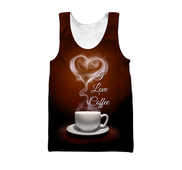 Love Coffee 3D All Over Printed Differences Between Types Of World Coffee Shirts Pi271101 PL-Apparel-PL8386-Tanktop-S-Vibe Cosy™