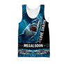 Love Shark 3D All Over Printed Shirts For Men and Women HAC180702-Apparel-TT-Tanktop-S-Vibe Cosy™