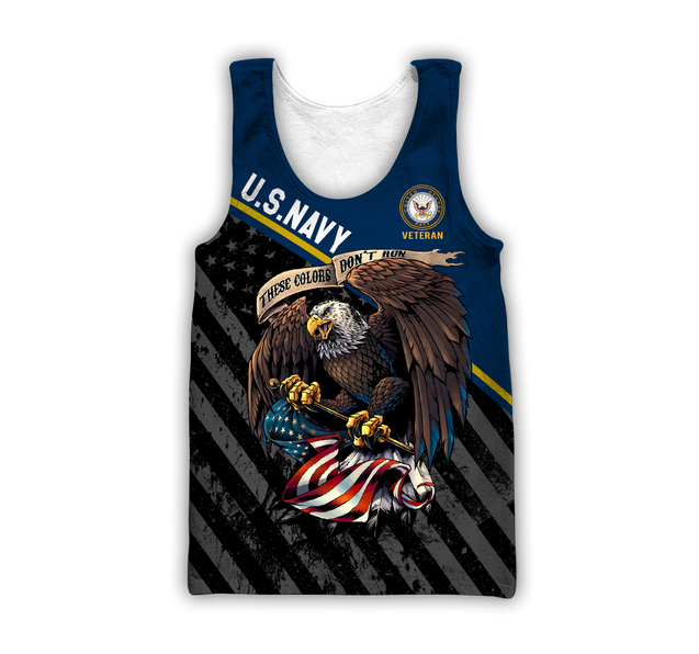 US Veteran Navy 3d all over printed shirts for men and women TR2005201S - Amaze Style™-Apparel