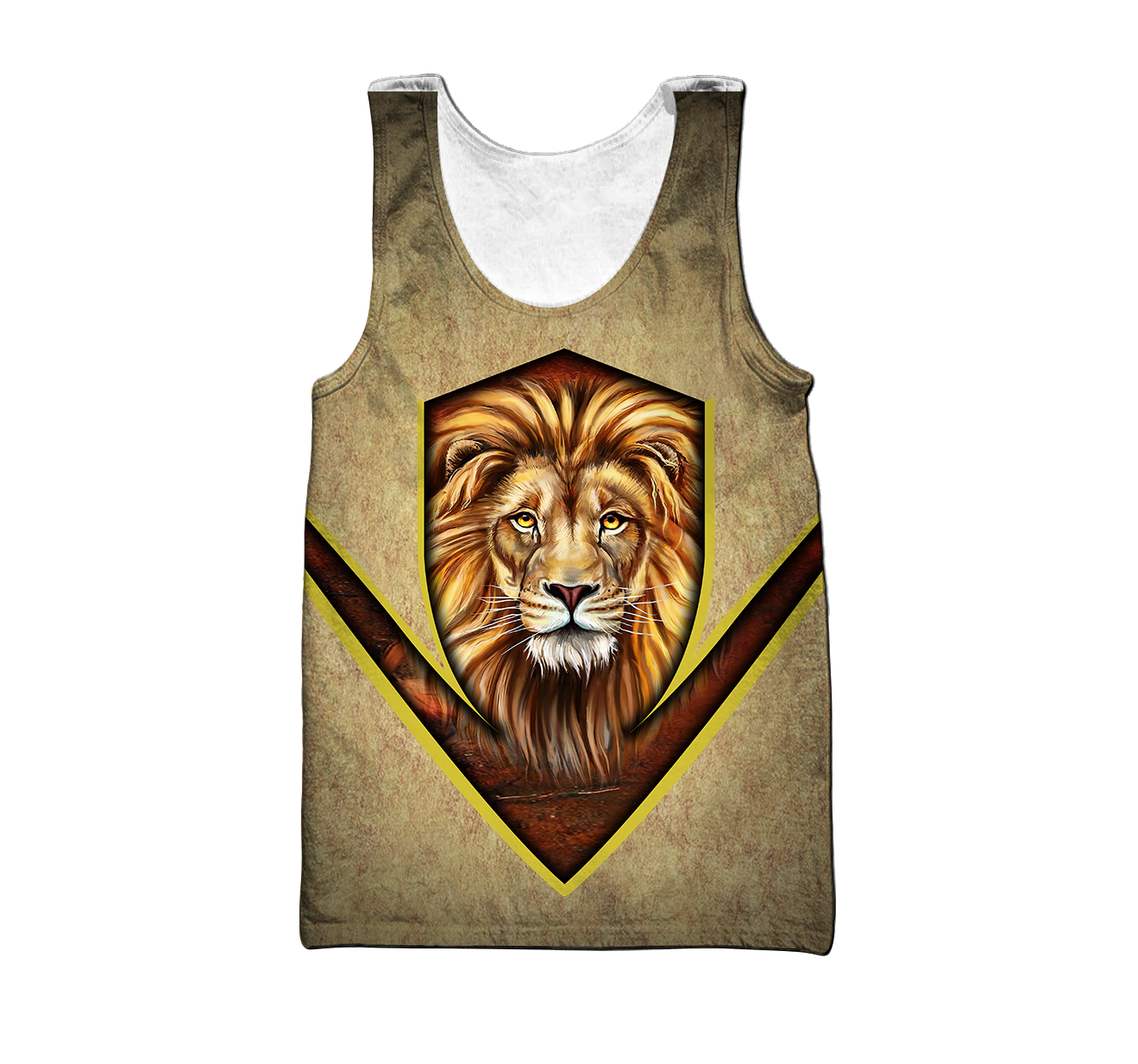 Love Lion Over Printed Hoodie