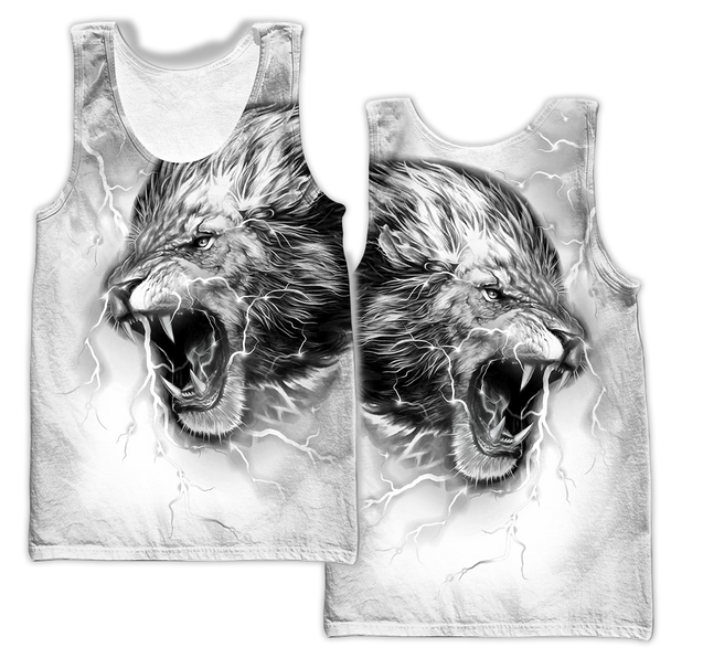 Lion Tattoo Art Hoodie T Shirt For Men and Women HAC310501-NM