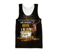 Hunting Deer and Drinking Beer 3D All Over Print Hoodie DL181909