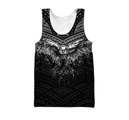 Eagle Tatoo Hoodie 3D All Over Printed Shirts For Men Pi25072002-LAM-Apparel-LAM-Tank Top-S-Vibe Cosy™