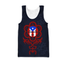 Puerto Rico Sol Taino All Over Print Shirts And Short NTN06202001-Apparel-TQH-Tank Top-S-Vibe Cosy™