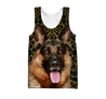 German shepherd 3d hoodie shirt for men and women HAC280703-Apparel-HG-Men's tank top-S-Vibe Cosy™