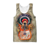 Guitar Native American Over Printed Shirts For Men and Women Pi08082006