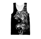 Lion Tattoo  3D All Over Printed  Unisex Shirts
