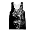 Lion Tattoo  3D All Over Printed  Unisex Shirts