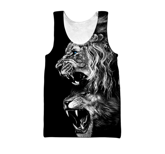 Lion Tattoo  3D All Over Printed  Unisex Shirts