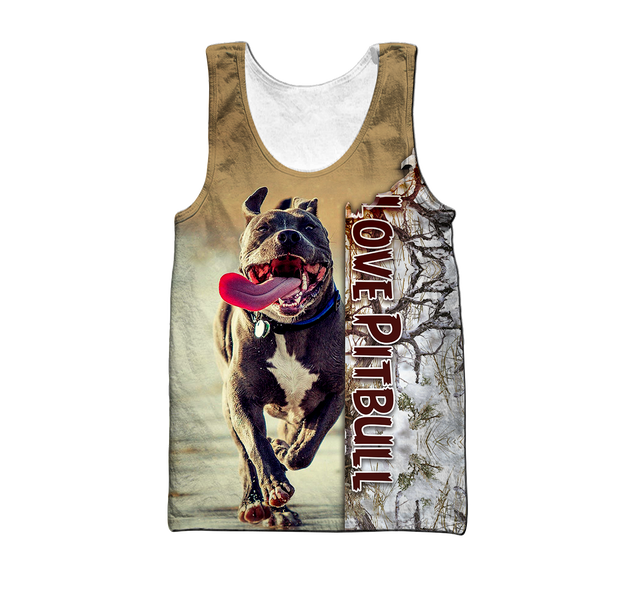 Pitbull 3d hoodie shirt for men and women TNA11032005