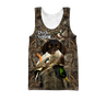 Duck Hunting Labrador Retriever Camo 3D All Over Print  Hoodie Pi17082001