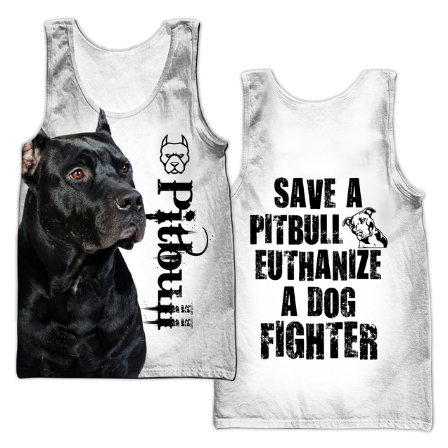 Save the Pit Bull Terrier Unisex Shirts Pi09102002