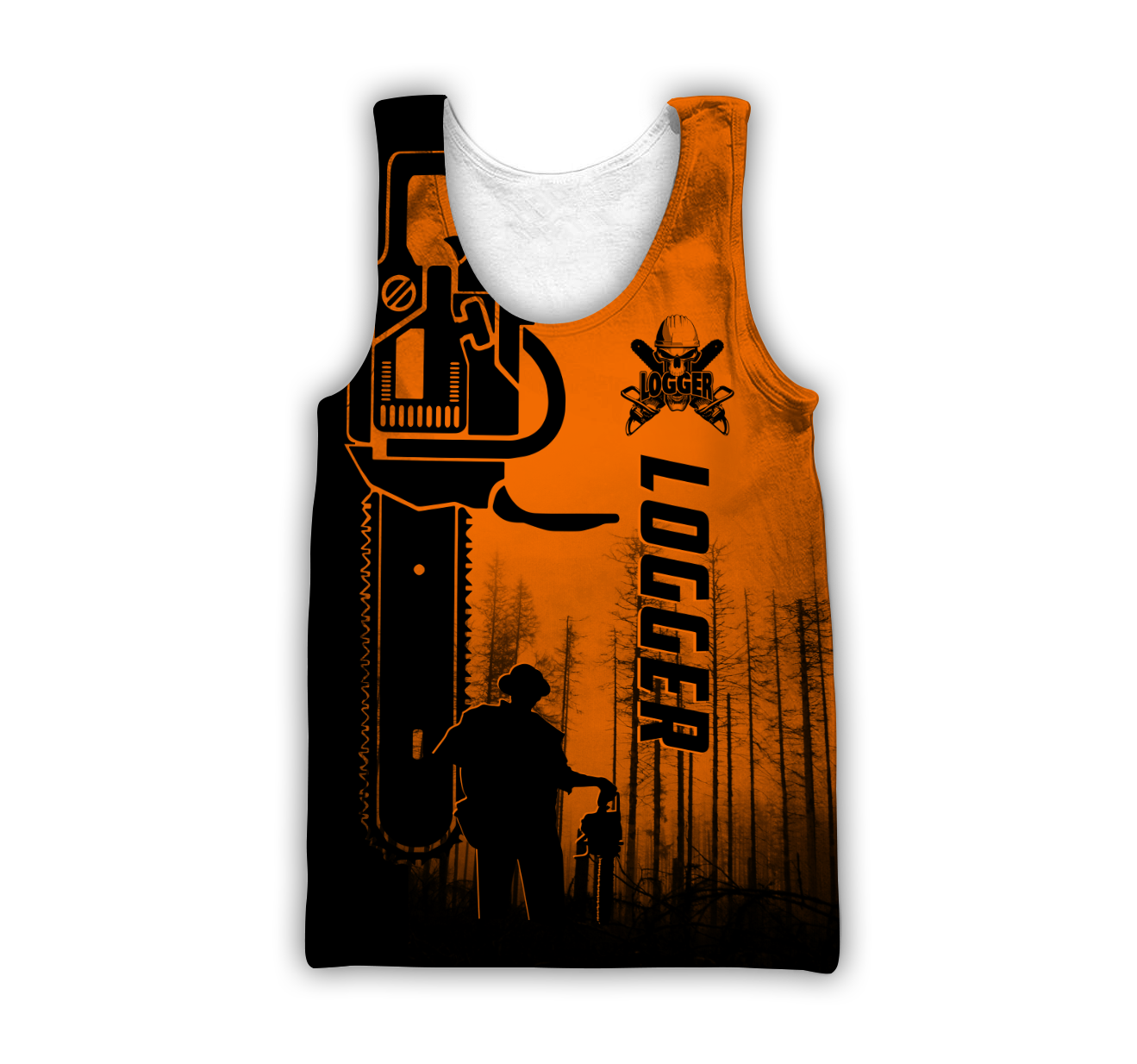 Premium Logger Man Orange Unisex Shirts DL20103205