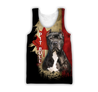 Pit Bull Canada Flag 3D All Over Print Hoodie TR2509201