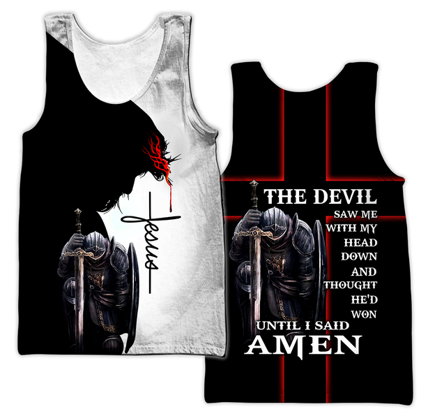 The Devil Saw Me With The Head Down 3D All Over Printed Shirts For Men and Women Pi30062001