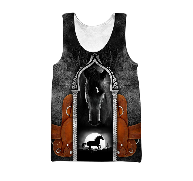 Beautiful Horse 3D All Over Printed shirt for Men and Women Pi080101-Apparel-NNK-Hoodie-S-Vibe Cosy™