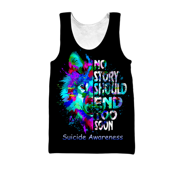 Suicide 3d hoodie shirt for men and women HAC090501S-Apparel-HG-Men's tank top-S-Vibe Cosy™