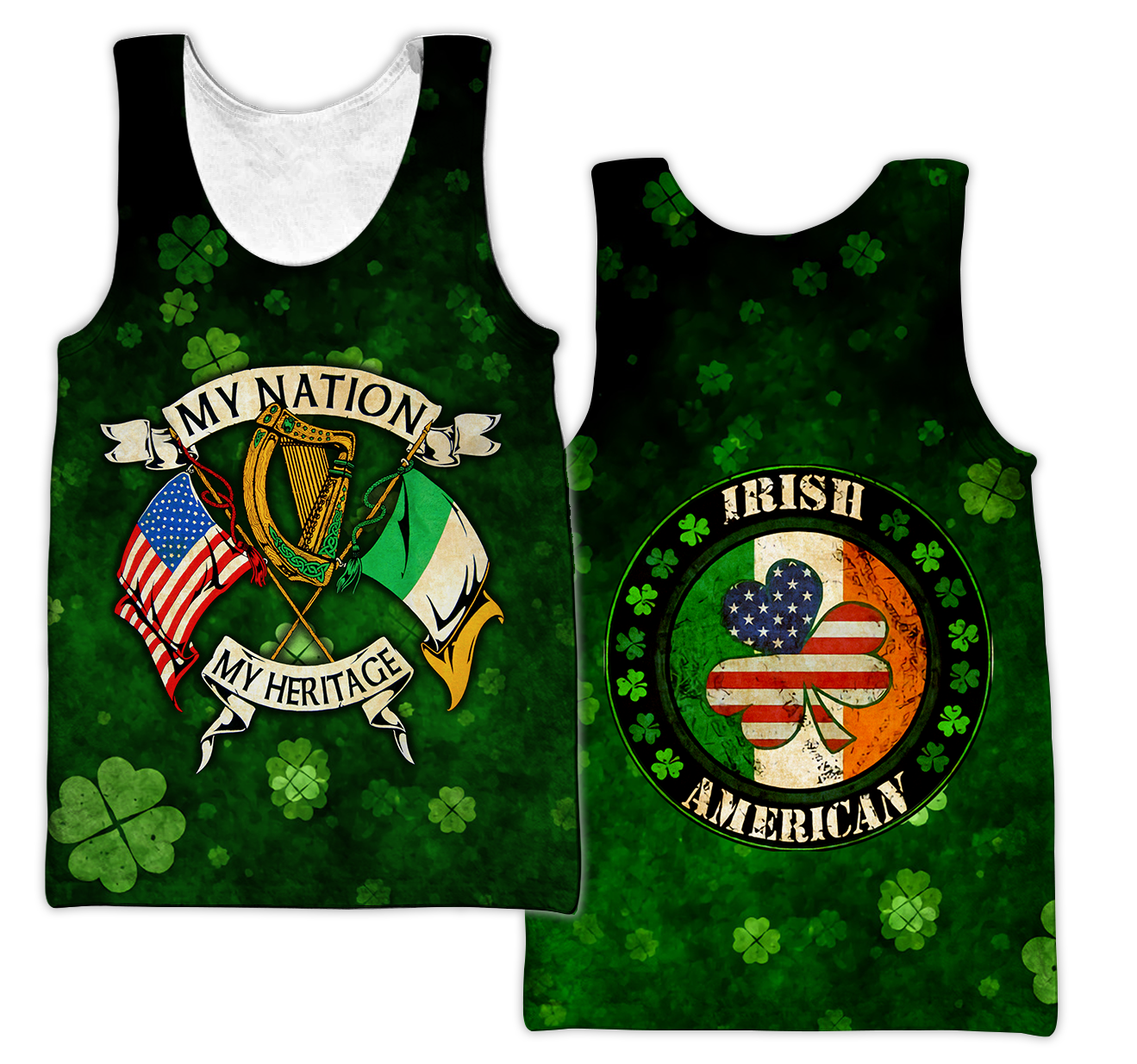 Irish St.Patrick day 3d hoodie shirt for men and women HVT31102001