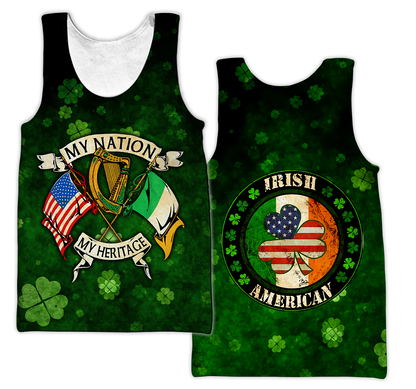 Irish St.Patrick day 3d hoodie shirt for men and women HVT31102001