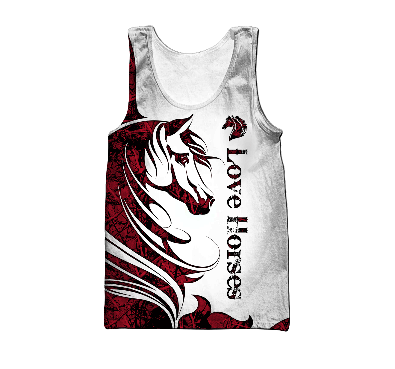 Horse Camo Red 3D All Over Printed Shirts Pi050501S1-Apparel-TA-Hoodie-S-Vibe Cosy™